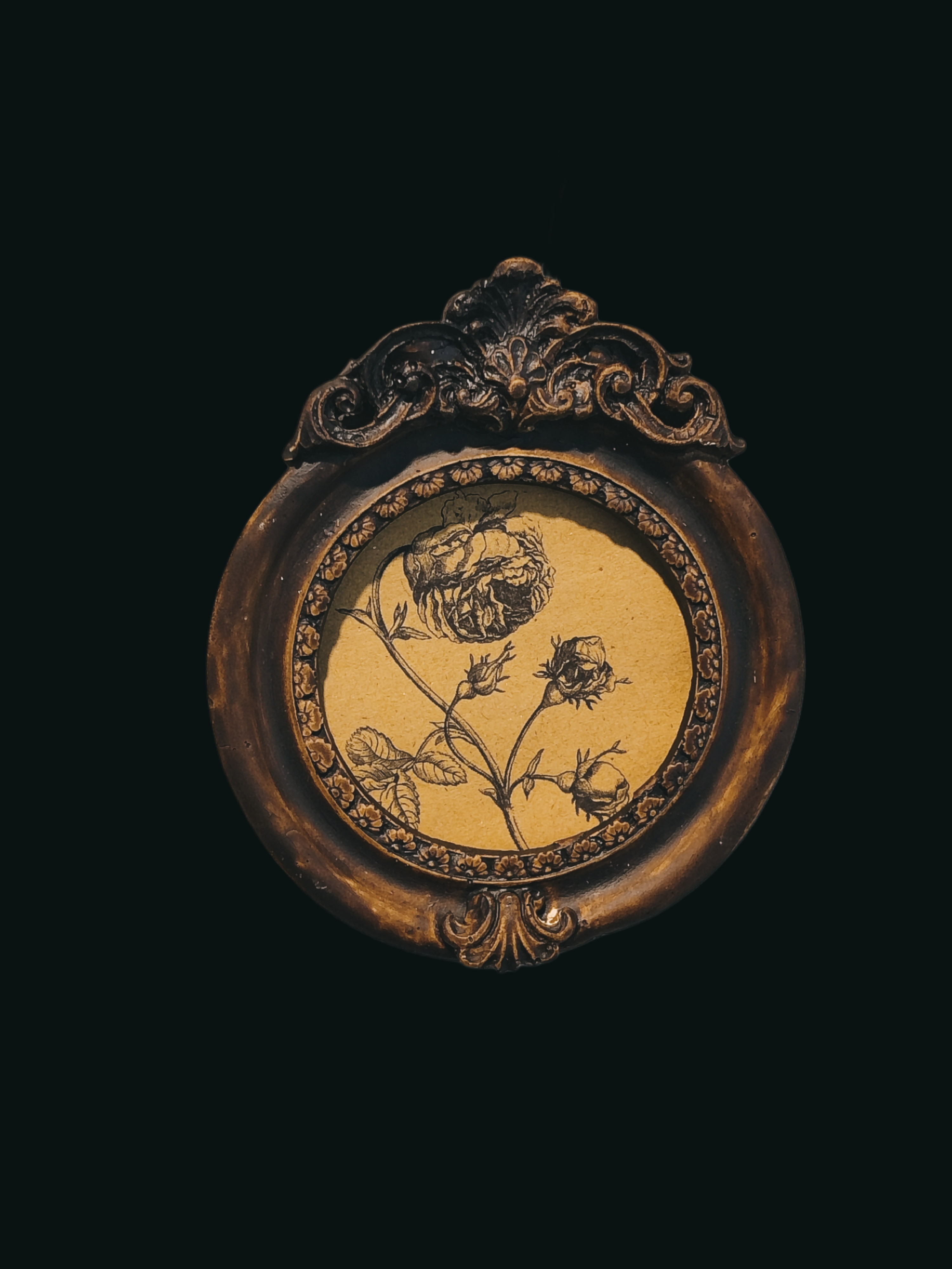 قاب طرح چوب گل Vintage 11